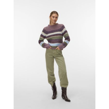 VMOSAKA LS HIGHNECK PULLOVER B 181684001 Cashm