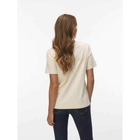 VMIRENE SS O-NECK T-SHIRT JRS 222913001 Birch
