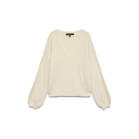VMPUFF LS V-NECK PULLOVER BOO 222913 Birch