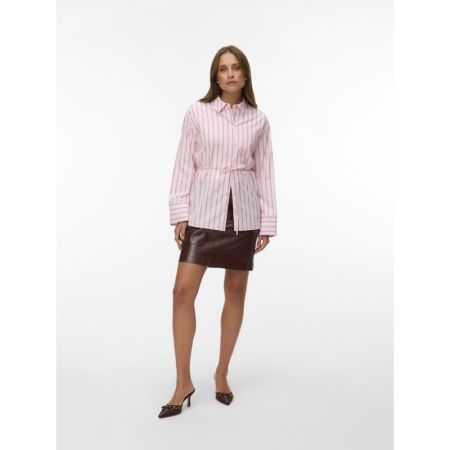 VMCARLY HW SHORT COATED SKIRT 288475 Cocoa Br