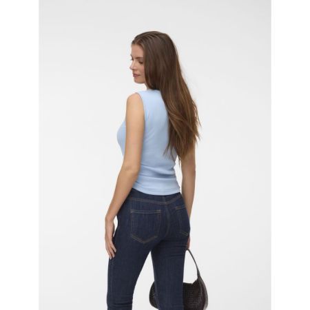 VMKENNEDY SL O-NECK TOP JRS 181684 Cashmere