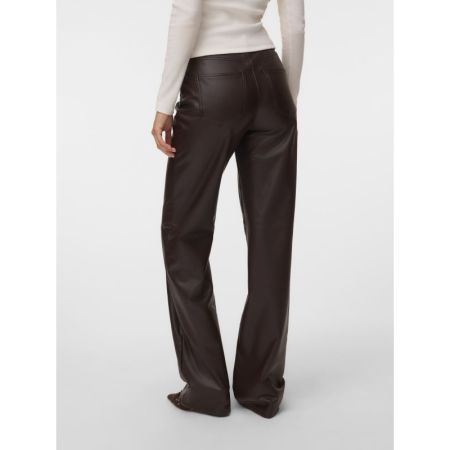 VMTESSA HR WIDE PL PANTS NOOS 297957 Chocolat
