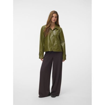 VMBELLIS MW WIDE PANT NOOS 297957 Chocolat