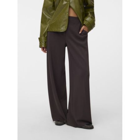 VMBELLIS MW WIDE PANT NOOS 297957 Chocolat