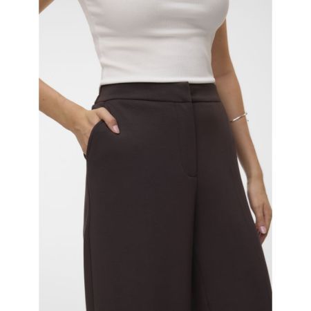 VMBELLIS MW WIDE PANT NOOS 297957 Chocolat