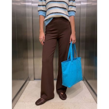 VMBERLIN ZAMIRA MW WIDE PANT N 297957 Chocolat