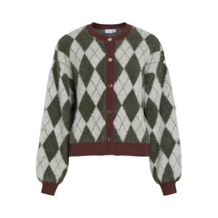 VITJEBBI O-NECK LS JAQUARD KNI 253562001 Fores