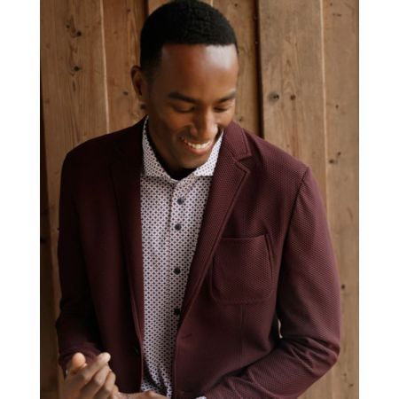 WIDESPREAD TECHNICAL KNITTED 084 MAUVE
