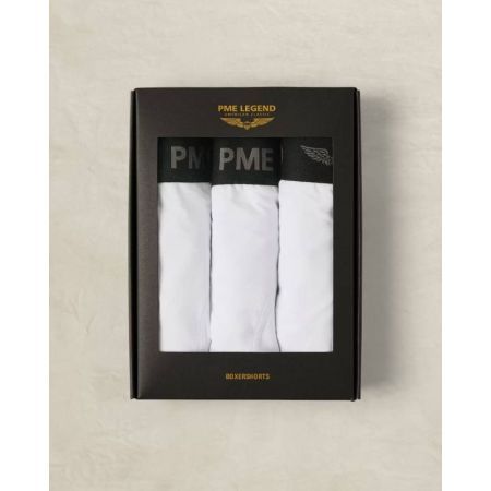 BOXERSHORTS COTTON ELASTAN 900 WHITE