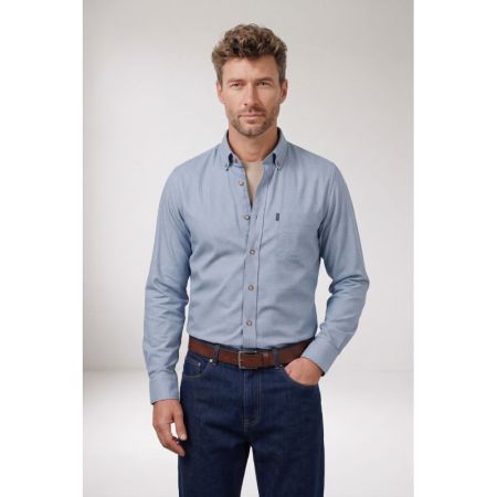 dino long sleeve button down 61 light BLUE