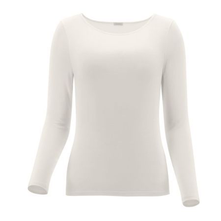 PERFECT LINE CASHMERE-T-SHIRT  1502 IVORY
