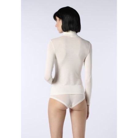 PERFECT LINE CASHMERE-TURTLE 1502 IVORY