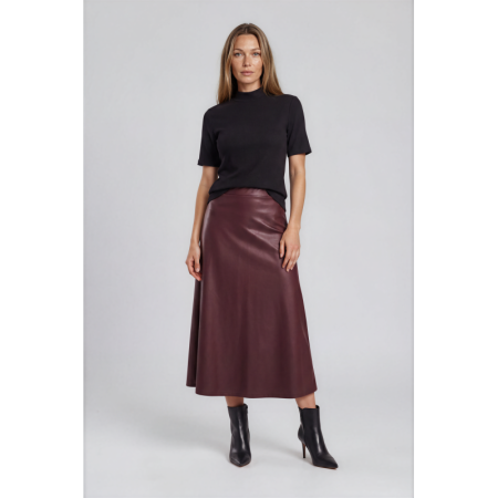SKIRT BURGUNDY