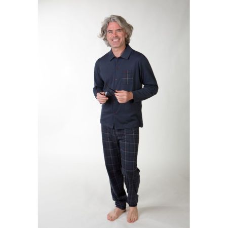 INTERLOCK BRUSHED BENTLY 140 NAVY