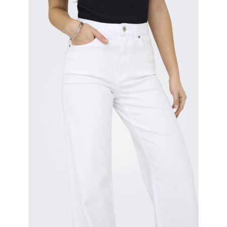 ONLMADISON BLUSH HW WIDE DNM C 177991 White