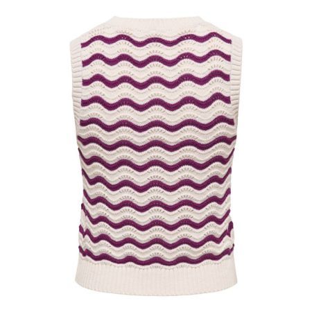ONLASTRID SL WAVE O-NECK TOP C 180083001 Birch