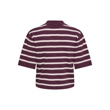 ONLKATTIE SS POLO CC KNT 275877001 Grape