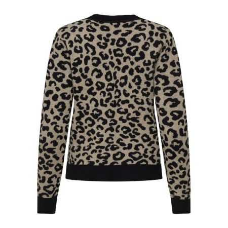 ONLLEO LS V-NECK CARDIGAN KNT  BLACK