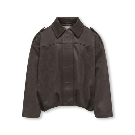 KOGNIA FAUX SUEDE BAT JACKET O 244915 Chocolat