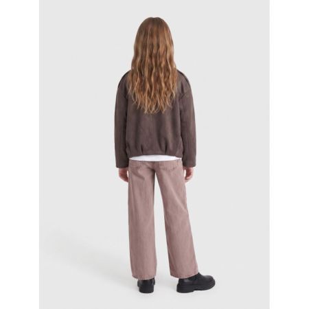KOGNIA FAUX SUEDE BAT JACKET O 244915 Chocolat