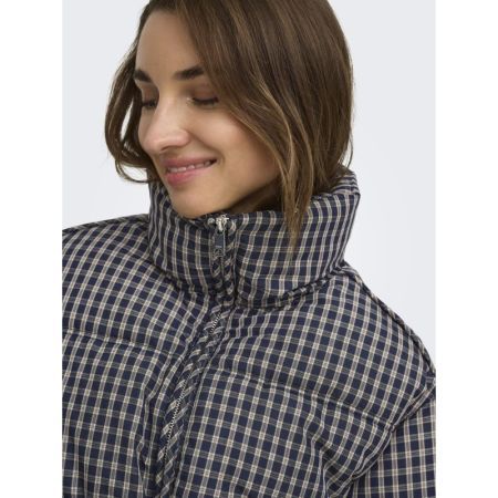 ONLSERENA CHECK PUFFER JACKET 199110001 Chipm