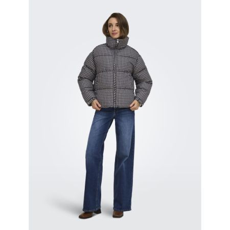 ONLSERENA CHECK PUFFER JACKET 199110001 Chipm