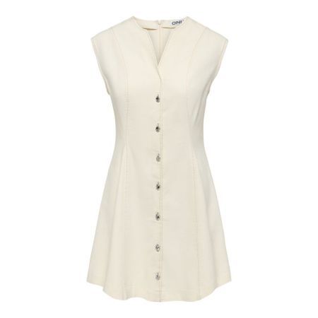 ONLFILUCA SL SHORT DRESS AKM 234755 Ecru
