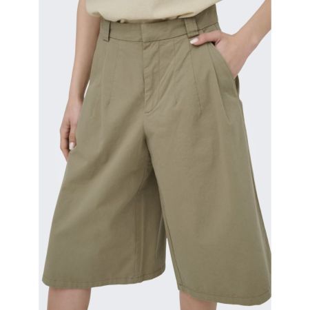 JDYBIANCA HW BERMUDA SHORTS PN 253216 Lead Gra