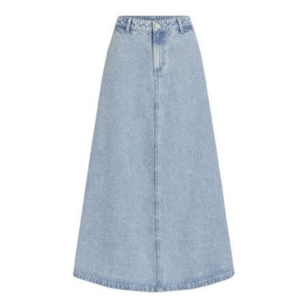 VIPAL RW A-LINE MIDI DENIM SKI 177856004 Light